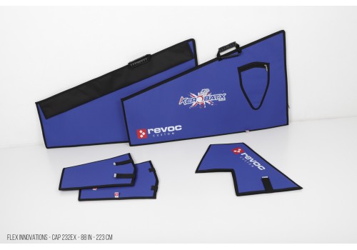 Revoc - Flex Innovations - Cap 232EX - 88 in cm Classic Line Wings/Stabs/Fin bags - NAVY