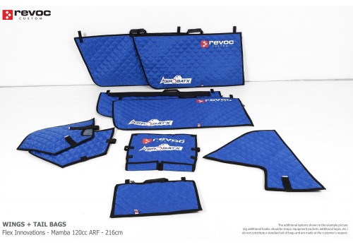 Revoc - Flex Innovations - Mamba 120cc ARF - 216cm - [WB-SFT] wing bag set