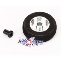 FlyWheelz - 1.00 "/ 2.5cm Hub Light Foam Wheel - Brushed Silver