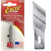 Excel Tools - #19 Sharpe Angle Blade - 5 PCS