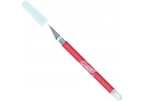 Excel Tools - Excel K18 Grip-On Knife w/ Safety Cap - RED