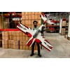 EF - 78 inch Edge 540 - Dark Red/White