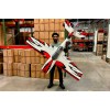 EF - 78 inch Edge 540 - Dark Red/White