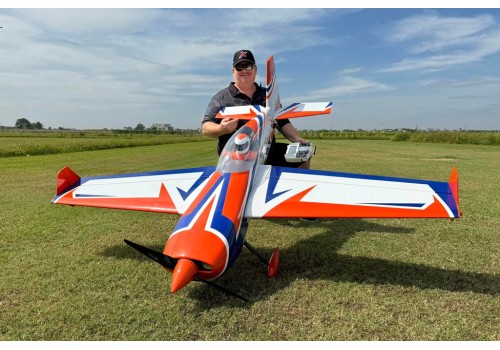 EF - 75 inch Extra 260 - Orange/Blue EF - 75 inch Extra 260 - Orange/Blue