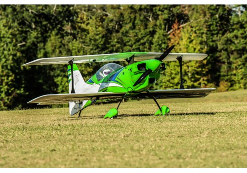 EF - 70CC Peregrine Biplane - Green/White