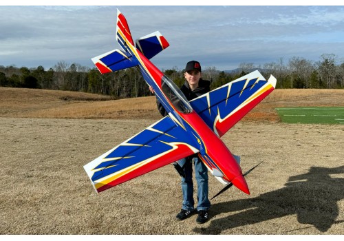 EF - 85 inch Turbo Raven - Red/Blue
