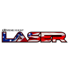 EF - 85 inch Laser - White/Red/Blue/Silver