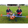 EF - 85 inch Extra 300 EXP - Orange/Blue