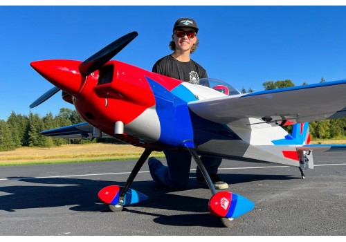 EF - 104 inch Laser V2 - White/Red/Blue/Silver