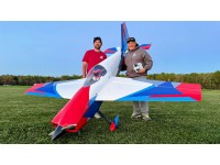 EF - 125 inch Laser V2 - White/Red/Blue/Silver (2 Cylinder version)