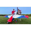 EF - 125 inch Laser V2 - White/Red/Blue/Silver (2 Cylinder version)