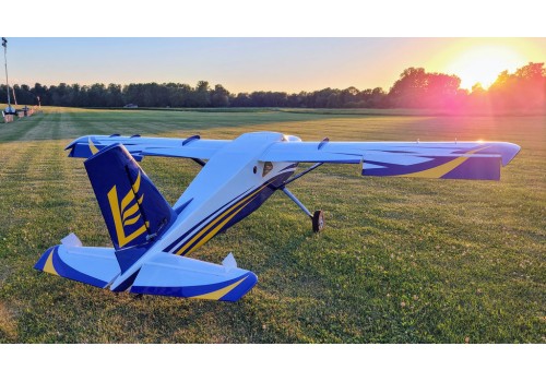 Legacy - 120 inch Turbo Bushmaster V2 - Blue/White /Yellow