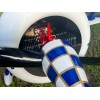 Legacy - 110 inch Muscle Bipe - Blue/White