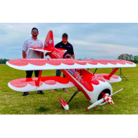 Legacy - 110 inch Muscle Bipe - Red/White