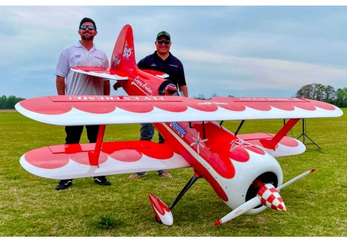 Legacy - 110 inch Muscle Bipe - Red/White