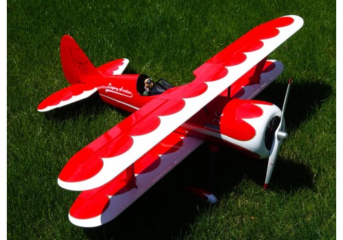 Legacy - 54 inch Muscle Bipe - Red/White