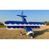 Legacy - 85 inch Muscle Bipe - Blue/White - 2 CYLINDER