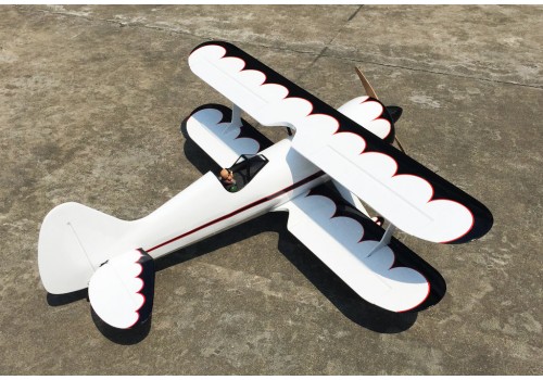 Legacy - 54 inch Muscle Bipe - White/Black