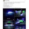 EF - 53" Peregrine - Green/White
