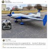EF - 60" EXTRA NG - Blue/White/Silver scheme - ARF