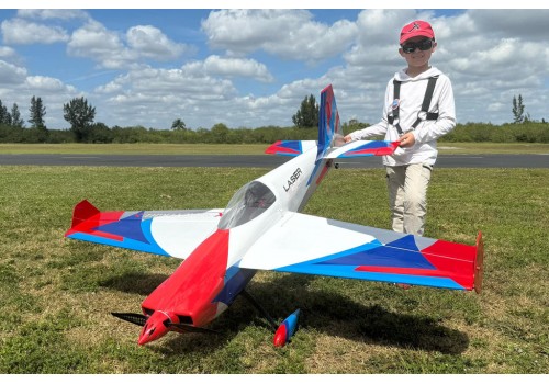 EF - 67" Laser - White/Blue/Red/Silver - ARF